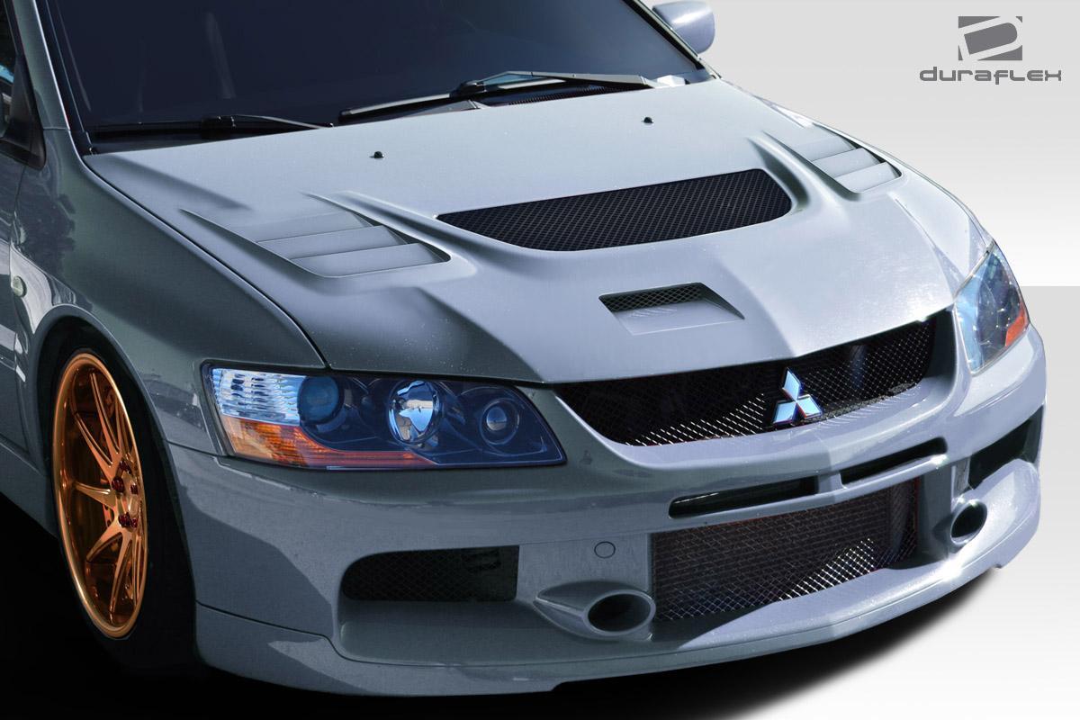 Extreme Dimensions Duraflex C-1 Hood - 1 Piece - EVO 8/9