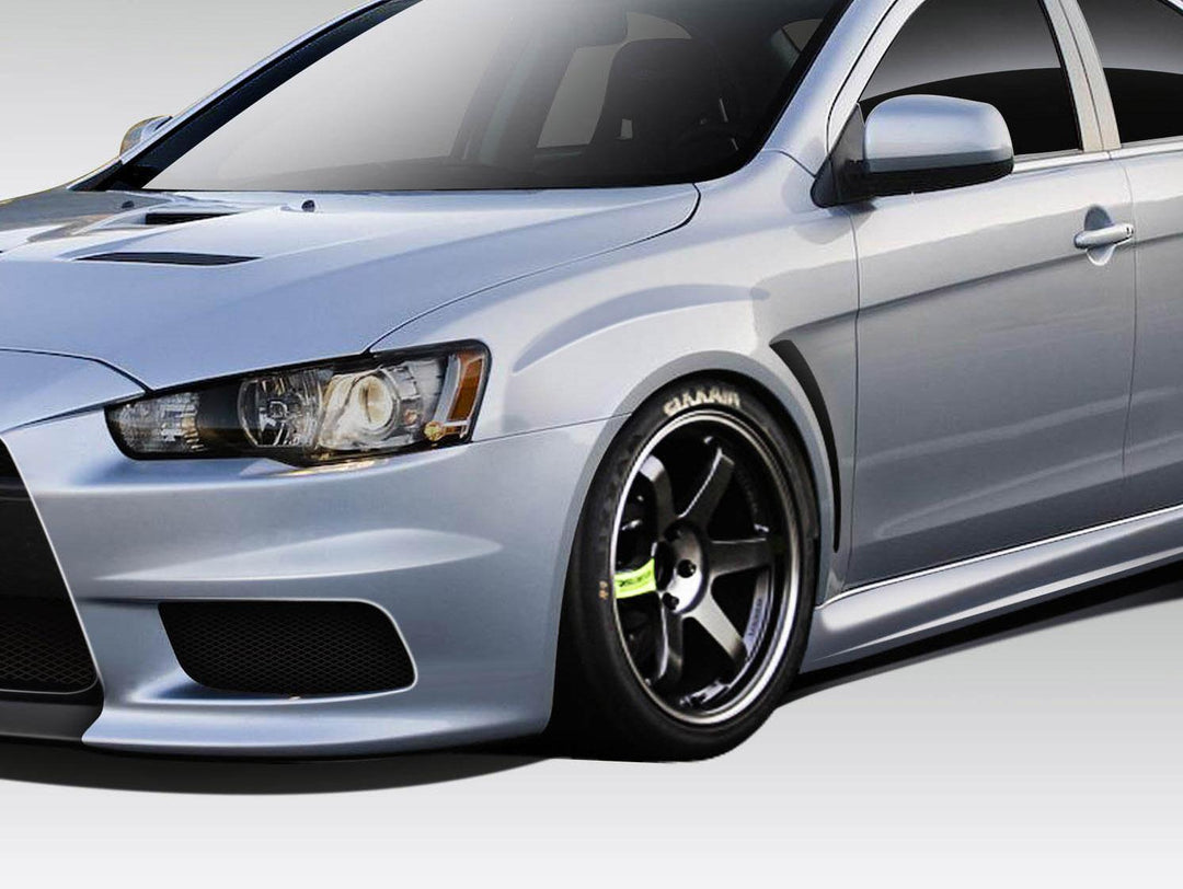 Extreme Dimensions Duraflex Evo X V3 Fenders - 2 Piece - 08-17 Lancer