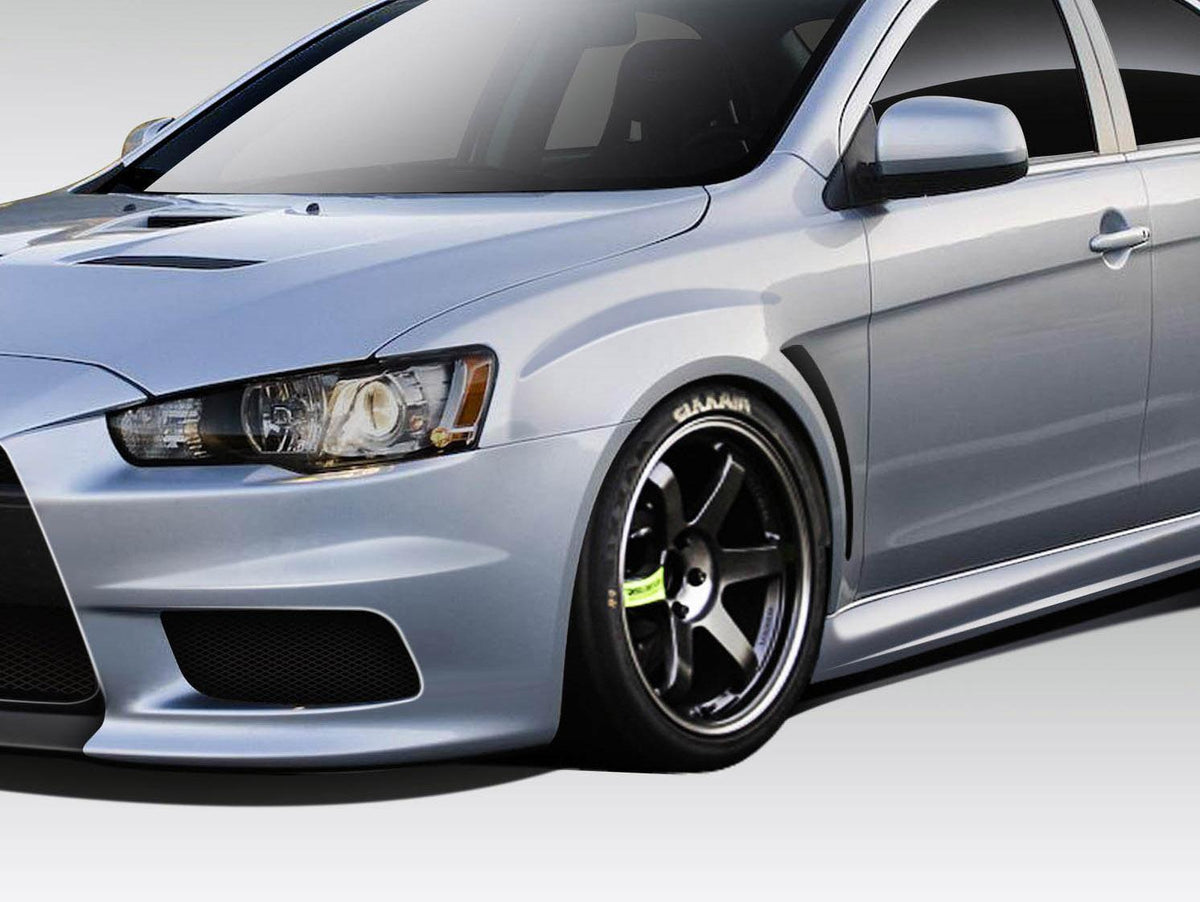 Extreme Dimensions Duraflex Evo X V3 Fenders - 2 Piece - 08-17 Lancer