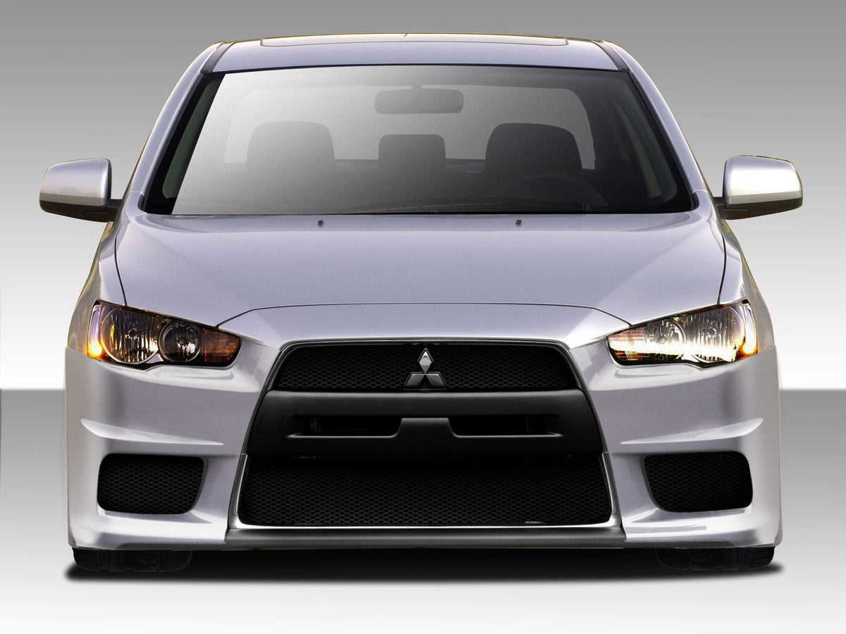 Extreme Dimensions Duraflex Evo X V3 Front Bumper Cover - 1 Piece - 08-17 Lancer