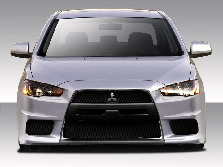 Extreme Dimensions Duraflex Evo X V3 Front Bumper Cover - 1 Piece - 08-17 Lancer