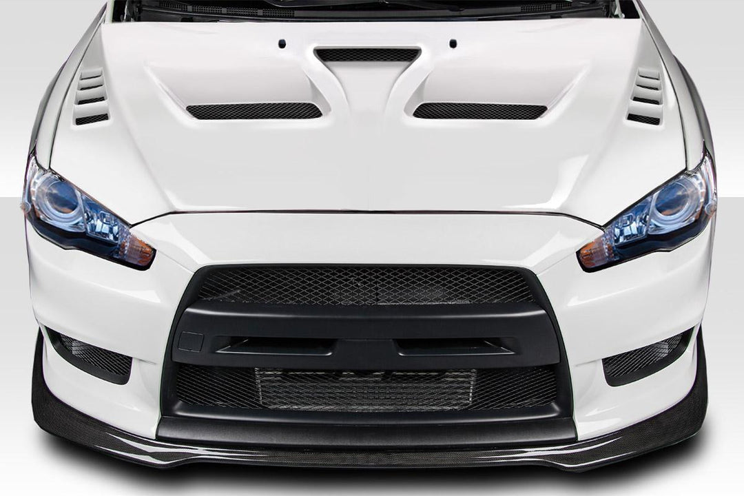 Extreme Dimensions Duraflex Race Hood - 1 Piece - 08-17 Lancer / EVO X