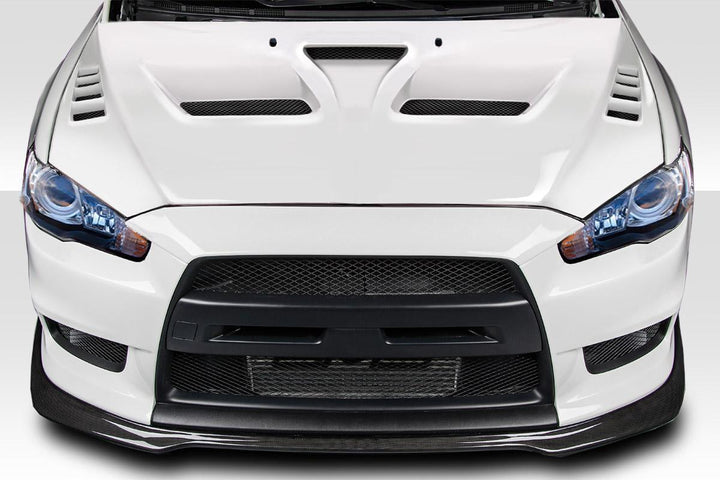 Extreme Dimensions Duraflex Race Hood - 1 Piece - 08-17 Lancer / EVO X
