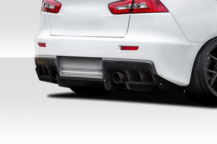 Extreme Dimensions Duraflex VR-S Rear Diffuser - 1 Piece - EVO X