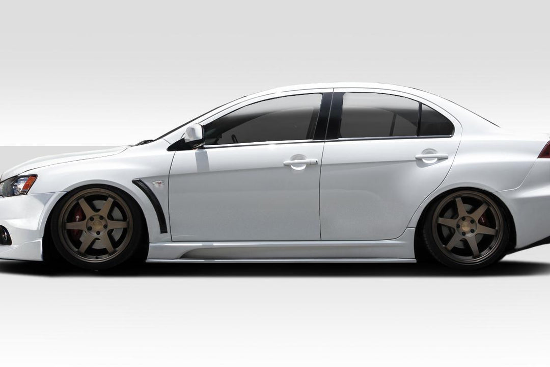Extreme Dimensions Duraflex VR-S Sideskirt - 2 Piece - 08-17 Lancer