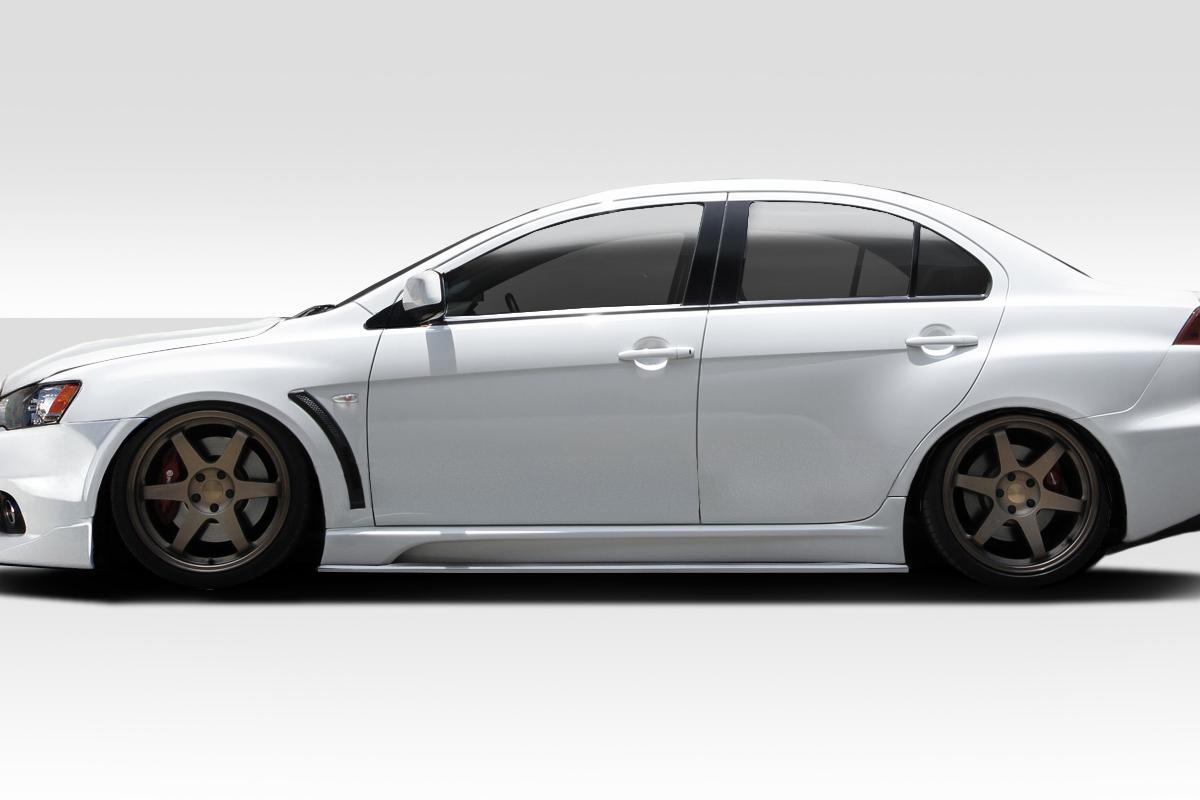 Extreme Dimensions Duraflex VR-S Sideskirt - 2 Piece - 08-17 Lancer