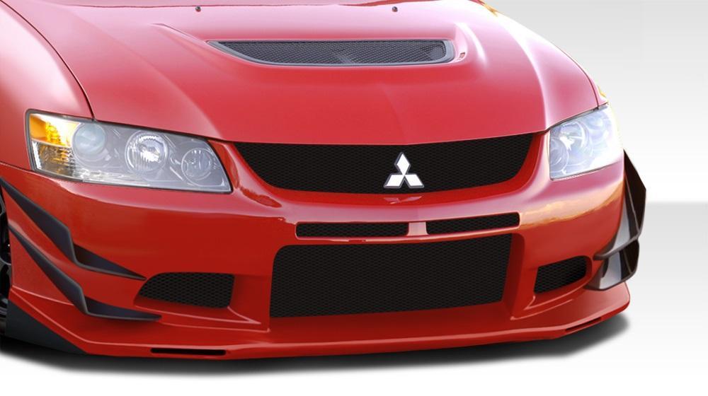 Extreme Dimensions Duraflex VT-X V2 Front Bumper Cover - 1 Piece - EVO 8/9
