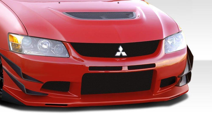 Extreme Dimensions Duraflex VT-X V2 Front Bumper Cover - 1 Piece - EVO 8/9