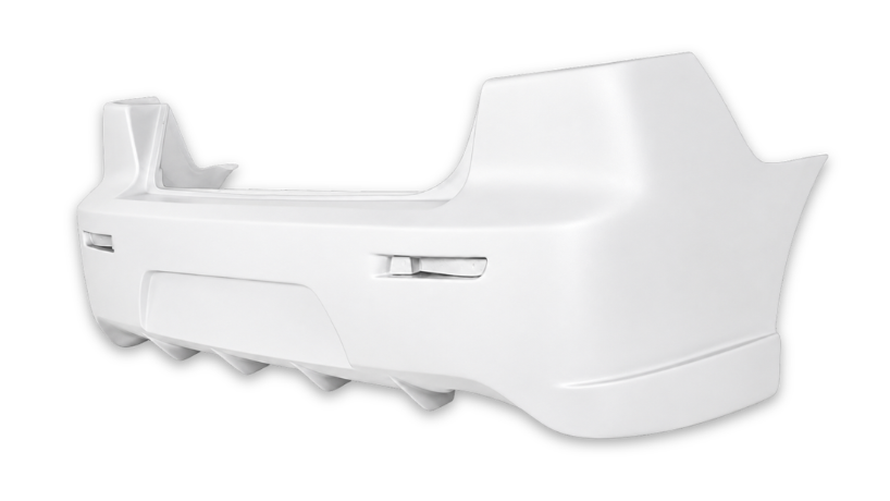 Extreme Dimensions Gralix C-1 Rear Bumper Cover - 1 Piece - 08-17 Lancer