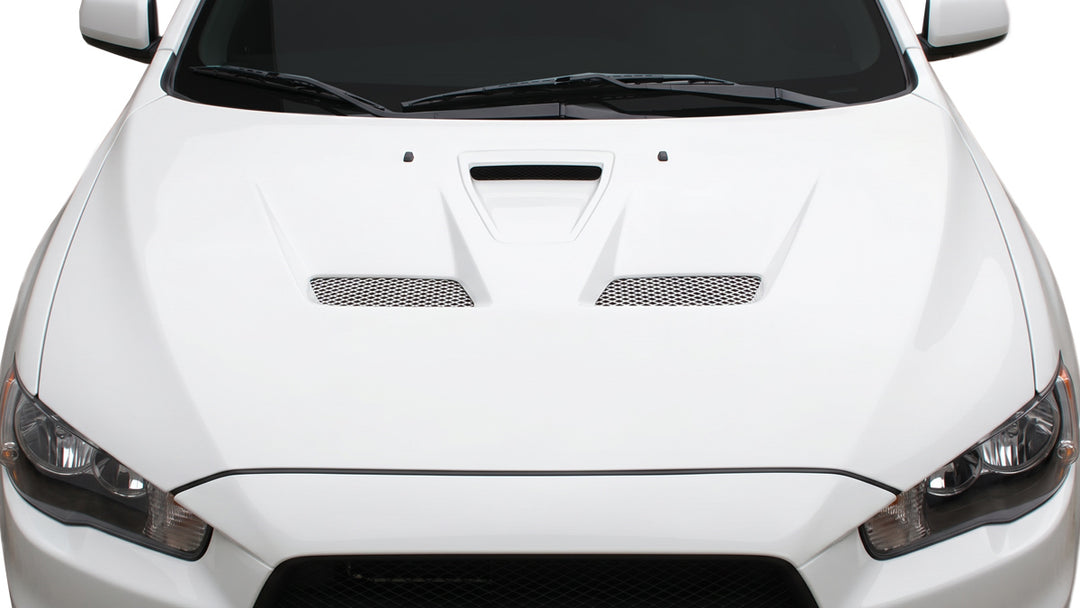 Extreme Dimensions Gralix Evo X Look Hood - 1 Piece - 08-17 Lancer / EVO X