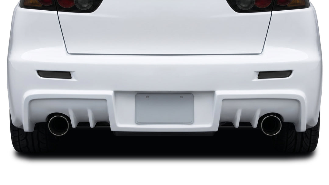 Extreme Dimensions Gralix Evo X Look Rear Bumper Cover - 1 Piece - 08-17 Lancer