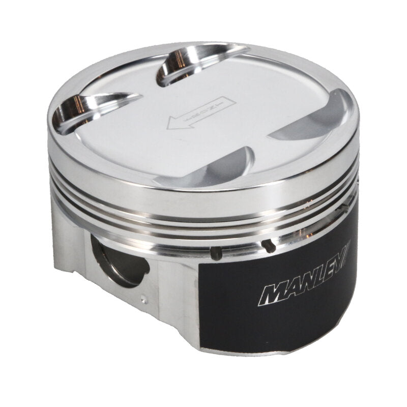 Manley Performance 4G63T 87mm +2.0mm Bore 8.5/9.0:1 Dish Extreme Duty Pistons w/ Rings for EVO 8/9