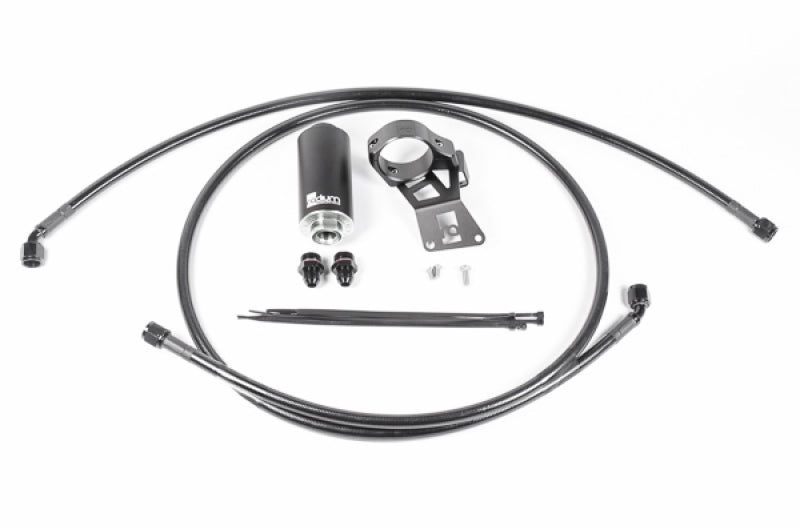 Radium Engineering Fuel Hanger Feed Kit - Stainless Filter for EVO X