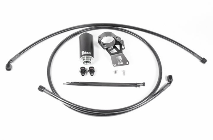 Radium Engineering Fuel Hanger Feed Kit - Stainless Filter for EVO X
