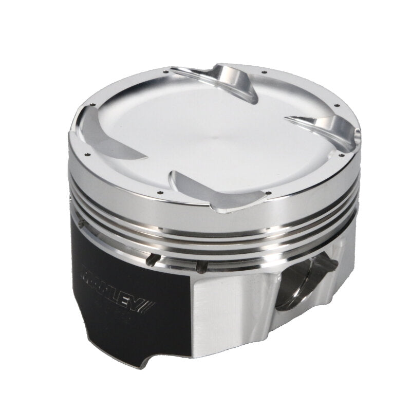 Manley Performance 4G63/4G63T 85mm Bore 8.5:1 Comp Ratio -12.1.0cc Dish T/T Piston Set for EVO 8/9
