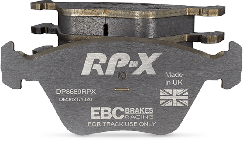 EBC Racing 2.0L Turbo (1 Piece Rotor) RP-X Rear Brake Pads for EVO X