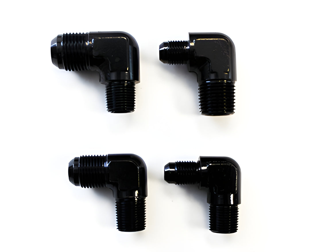 Full Blown 90 Degree Adapter Fittings