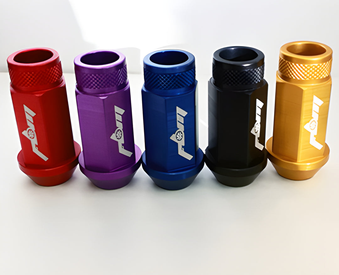 Full Blown Aluminum Racing Lugnuts - EVO 8/9/X