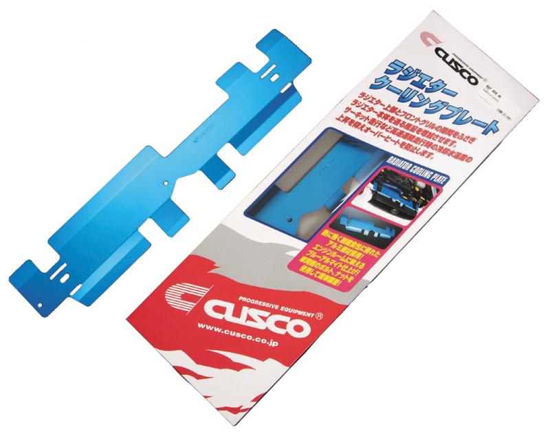 Cusco Radiator Cooling Plate *Blue* for EVO 8/9