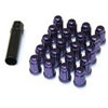Muteki Purple Lug Nuts Close End 12x1.50