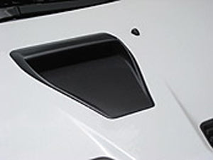 Voltex Carbon Fiber Hood Air Scoop - EVO X