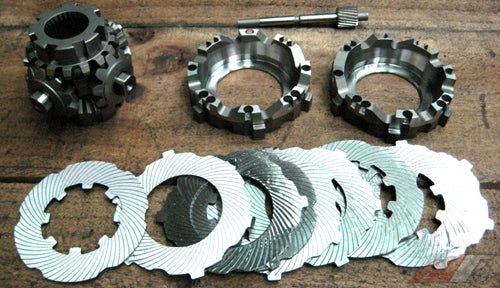 MFactory 1.0/1.5 Way Metal Plate LSD Front - Evo 8/9