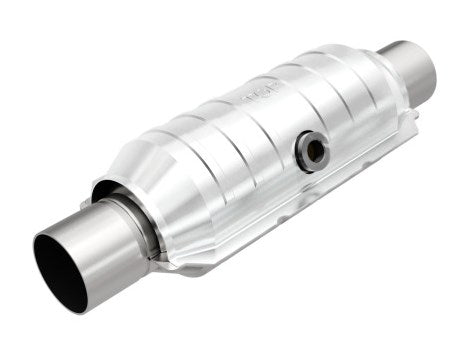 MagnaFlow Universal Converter 2.5" Inlet/Outlet Center/Center Round 11"