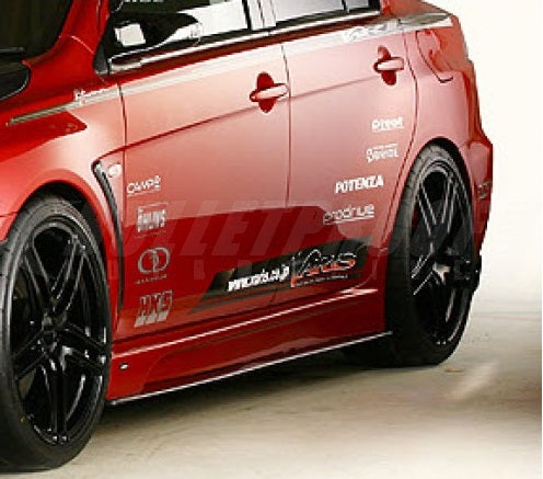 VARIS 09' Ver. Side Skirts, FRP for Mitsubishi EVO X 2009 Version
