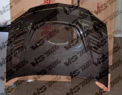 VIS Racing G Speed Carbon Fiber Hood - EVO 8