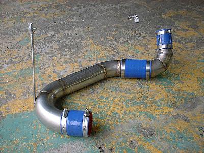 Ultimate Racing Lower Intercooler Hardpipe Kit - Evo 8/9