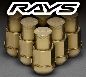 Rays 35MM 12x1.50 Lug Nut Set 16 Lug 4 Lock Set