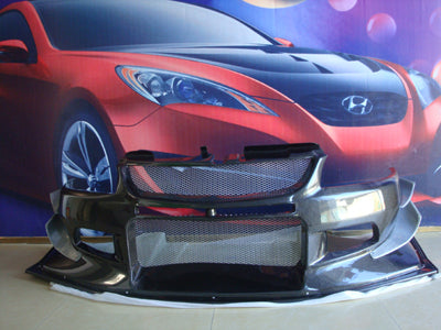 Bay Speed Aero Carbon Fiber VTS Front Bumper - EVO 8/9