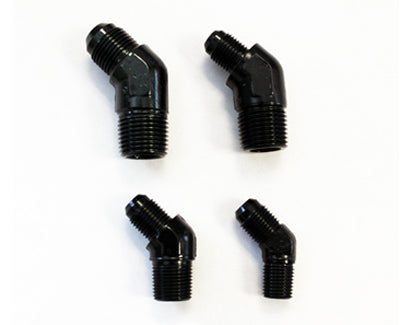 Full Blown 45 Degree Adapter Fittings
