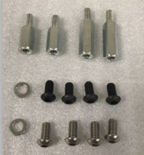 Hardware for the  Rexpeed Carbon Fiber Engine Cover - EVO X