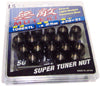 Muteki Black Lug Nuts Close End 12x1.50