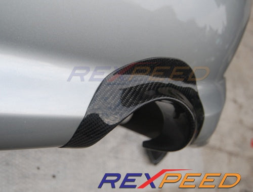 Rexpeed Carbon Fiber Exhaust Heat Shield - EVO 8/9