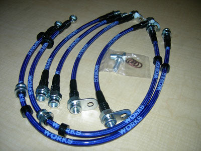 WORKS SS Brake Line Kit - 2008+ Lancer