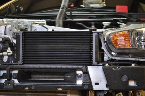 SSP Front Mount Trans Cooler Package - EVO X MR