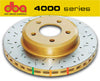 DBA EVO 4000 Front Drilled & Slotted Rotors Set