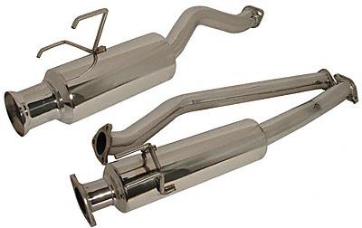 Injen 60mm Axle Back Exhaust System- 2009+ Mitsubishi Lancer 2.4L 4 Cyl.