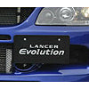 Mitsubishi OEM Front License Plate Mounting Bracket Kit - EVO 9