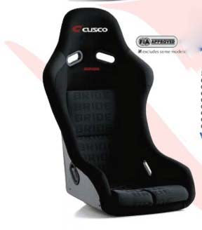 Bride Cusco Vios III Sport+C FRP - Black/Black Suede Seat