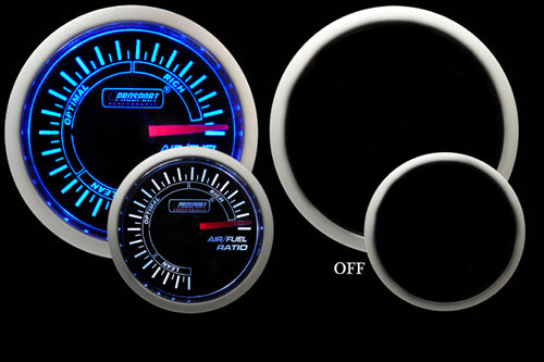 ProSport 52mm Analog Air/Fuel Ratio Blue/White