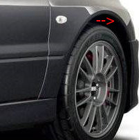 Mitsubishi OEM Left Front Fender Inner Liner - EVO 8/9