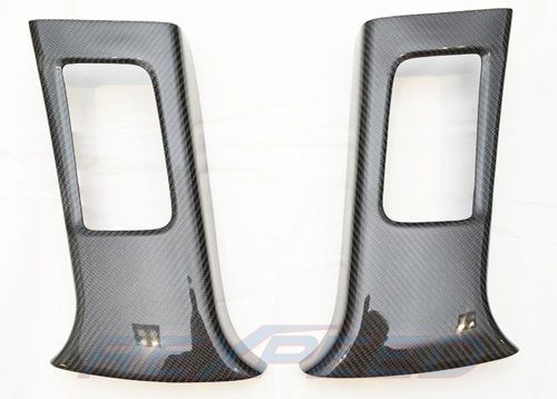 Rexpeed Carbon Fiber B-Pillar Set - EVO X