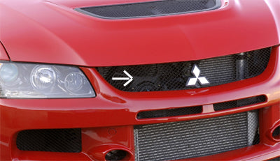 Mitsubishi OEM Front Upper Grille Mesh - EVO 9