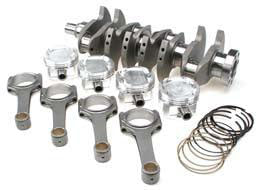 Brian Crower 2.5L Stroker Kit - 98mm Stroke Billet Crank bRODS w/ARP2000 Custom Pistons - EVO X