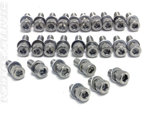 STM Stainless Allen Cap Valve Cover Bolt Kit - EVO 8/9