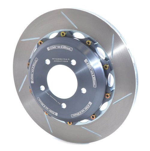 Girodisc Rear Slotted 2pc Rotor Set - 2008-2014 EVO X