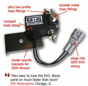 GrimmSpeed Electronic Boost Control Solenoid 3-Port - EVO 8/9
